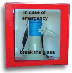 Break the glass image